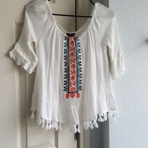 Embroidered blouse